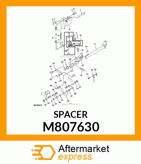 SPACER M807630