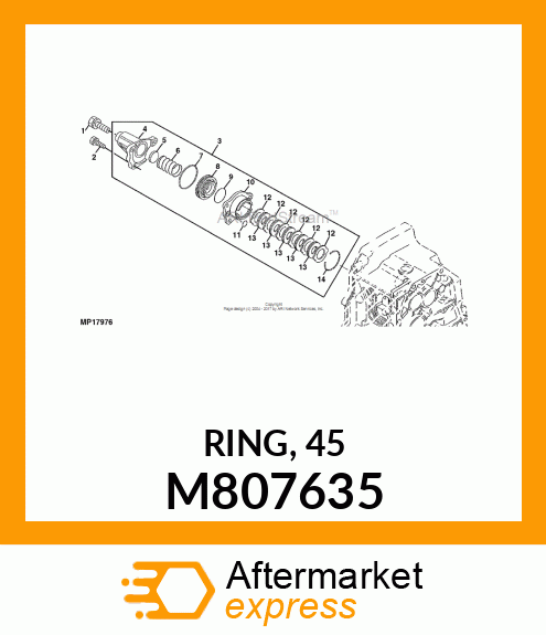 RING, 45 M807635