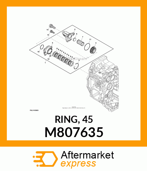 RING, 45 M807635