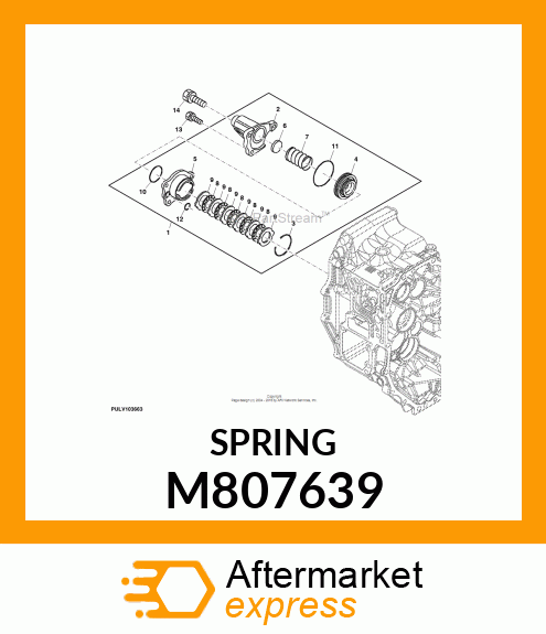 SPRING M807639