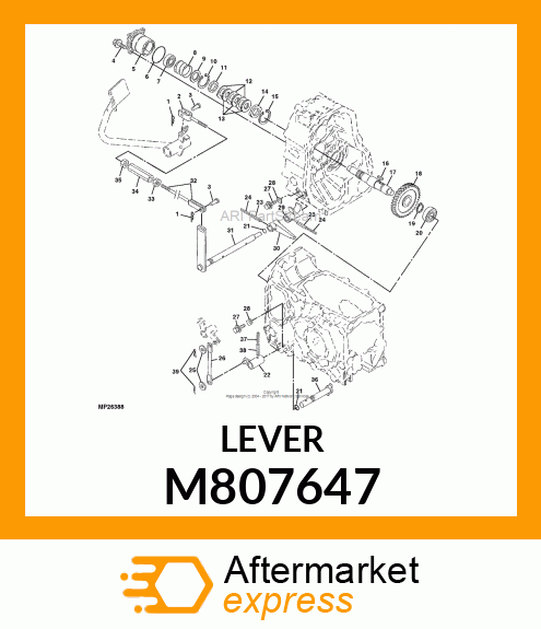 LEVER M807647