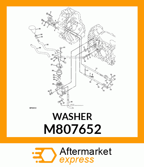 WASHER M807652