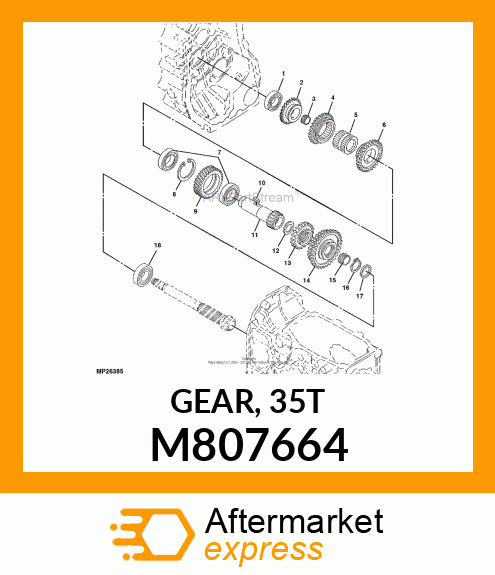 GEAR, 35T M807664