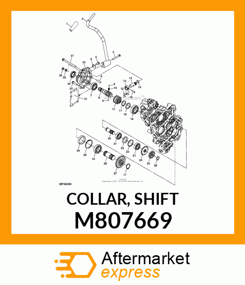 COLLAR, SHIFT M807669