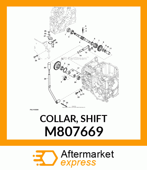 COLLAR, SHIFT M807669