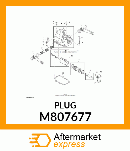 PLUG M10X1 M807677