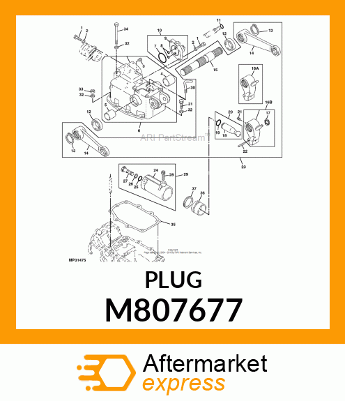 PLUG M10X1 M807677