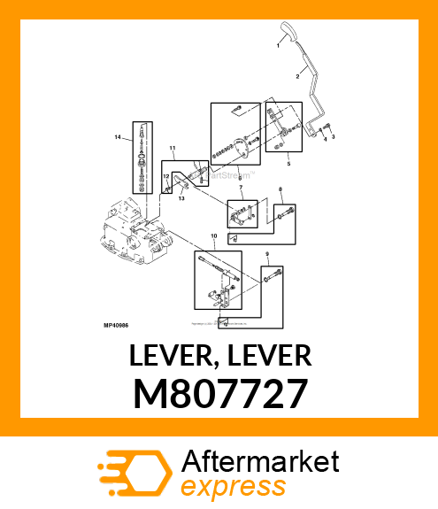 LEVER, LEVER M807727