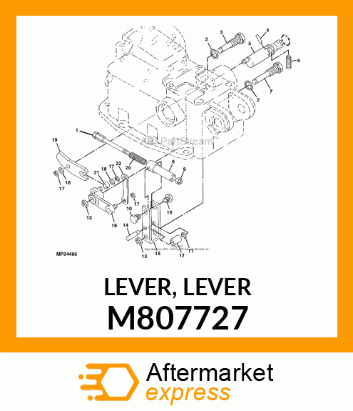 LEVER, LEVER M807727