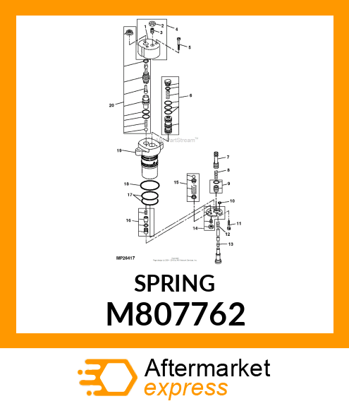 SPRING M807762