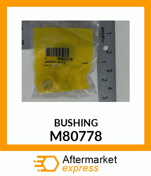 BUSHING, REAR DRAFT ARM M80778