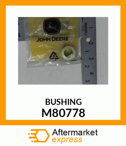 BUSHING, REAR DRAFT ARM M80778