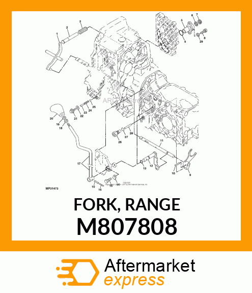 FORK, RANGE M807808