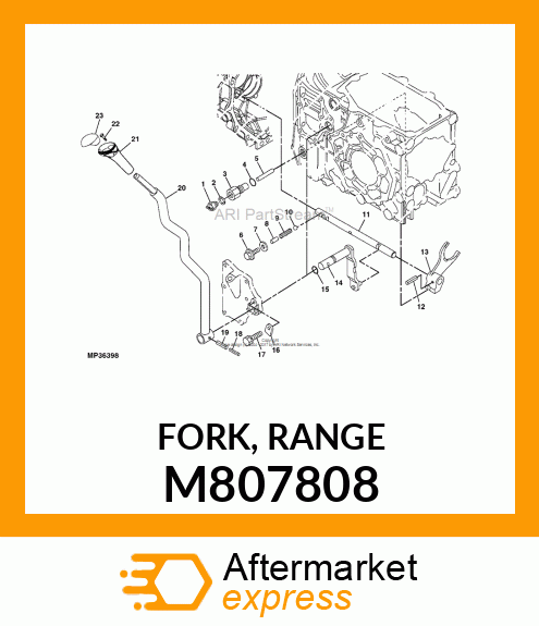 FORK, RANGE M807808