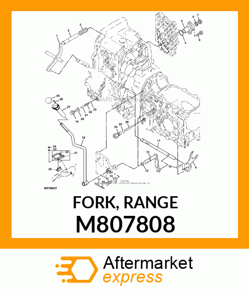 FORK, RANGE M807808