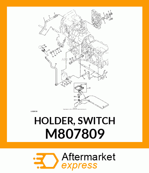 HOLDER, SWITCH M807809