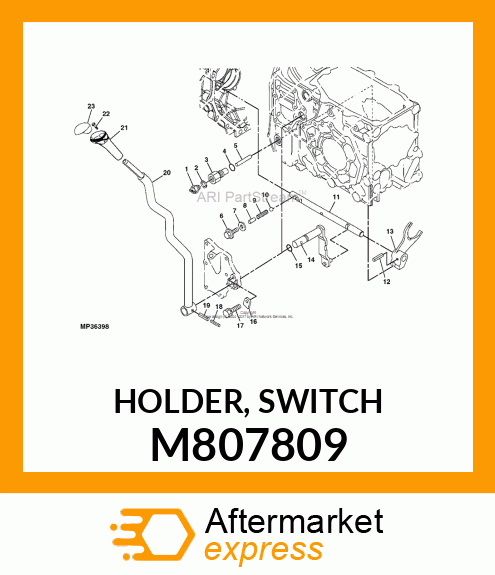 HOLDER, SWITCH M807809