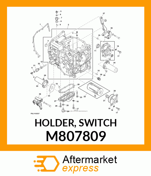 HOLDER, SWITCH M807809