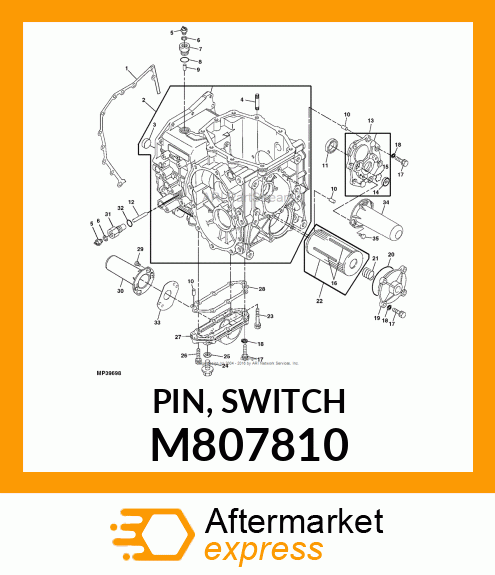 PIN, SWITCH M807810