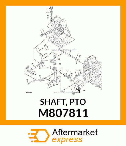 SHAFT, PTO M807811