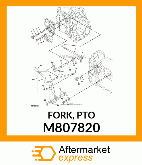 FORK, PTO M807820