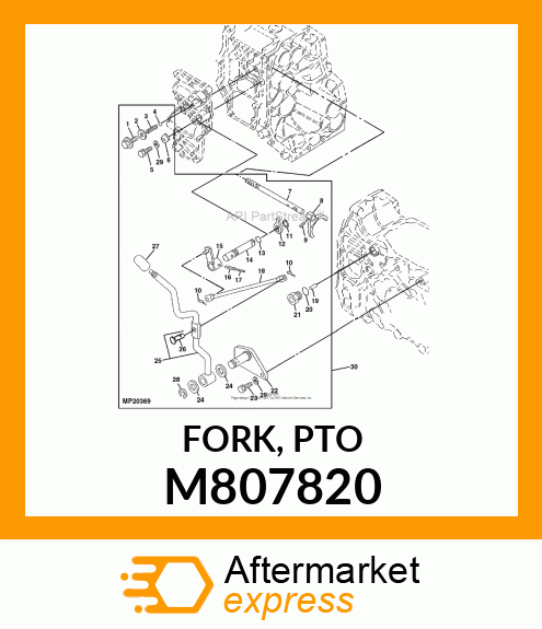 FORK, PTO M807820