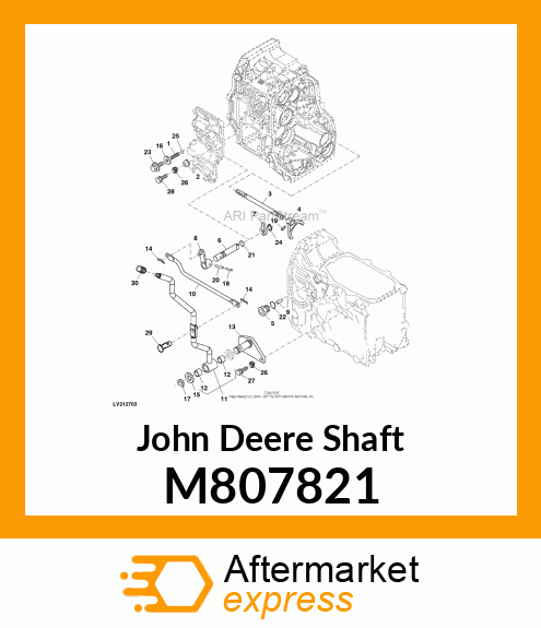 SHAFT, PTO M807821