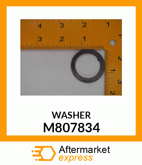 WASHER, WASHER M807834