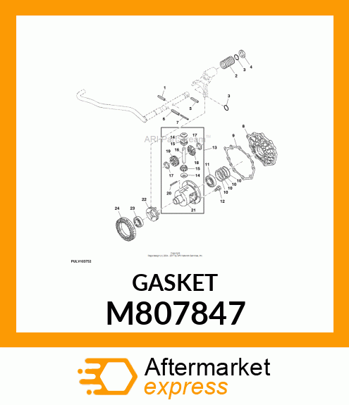 GASKET M807847