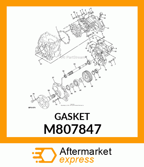 GASKET M807847