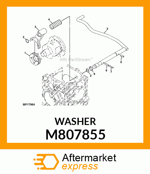 WASHER M807855