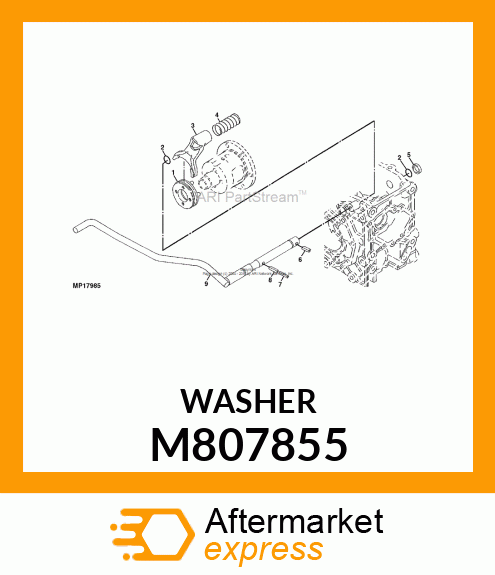 WASHER M807855