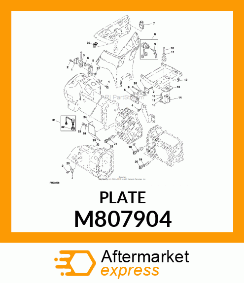 PLATE M807904