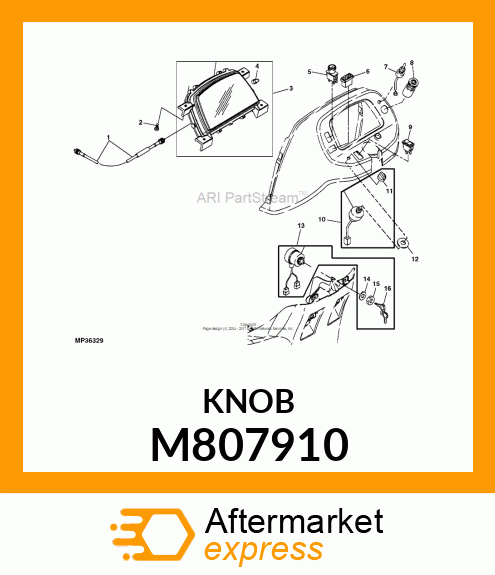 KNOB M807910