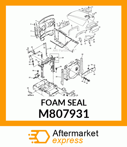 PAD, SEAL M807931