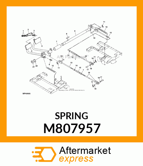 SPRING M807957