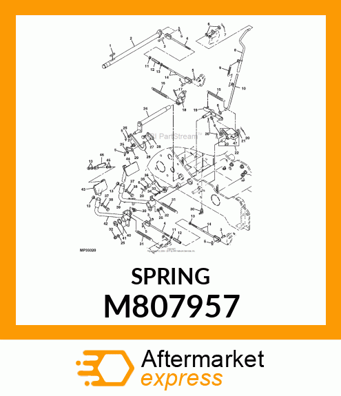 SPRING M807957