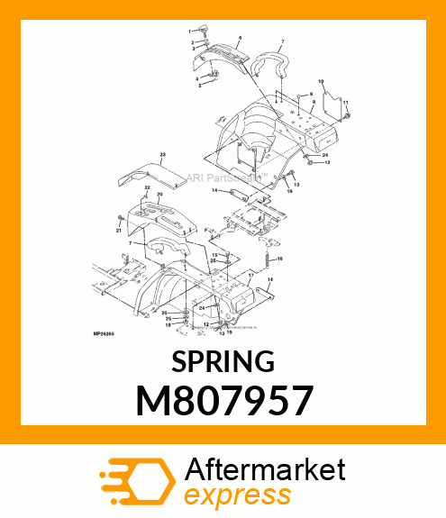 SPRING M807957