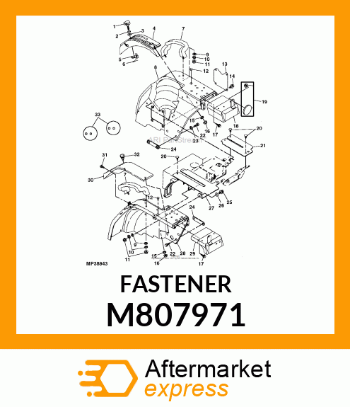 FASTENER M807971