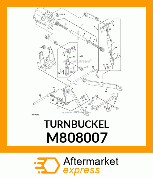 TURNBUCKLE M808007