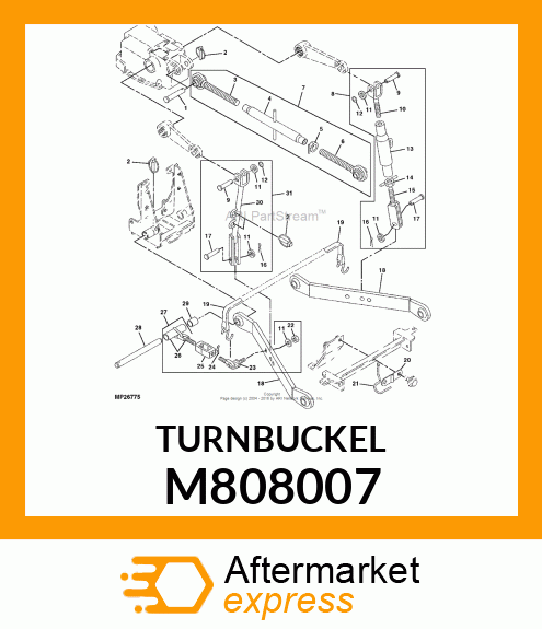 TURNBUCKLE M808007