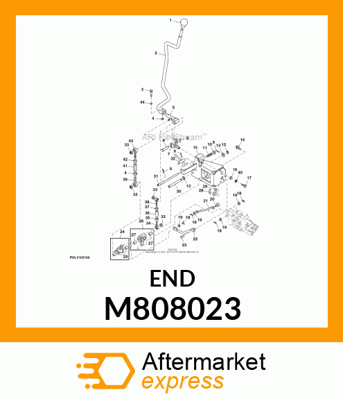 TIE ROD END, END, ROD M808023