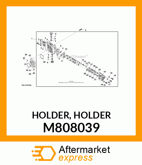 HOLDER, HOLDER M808039