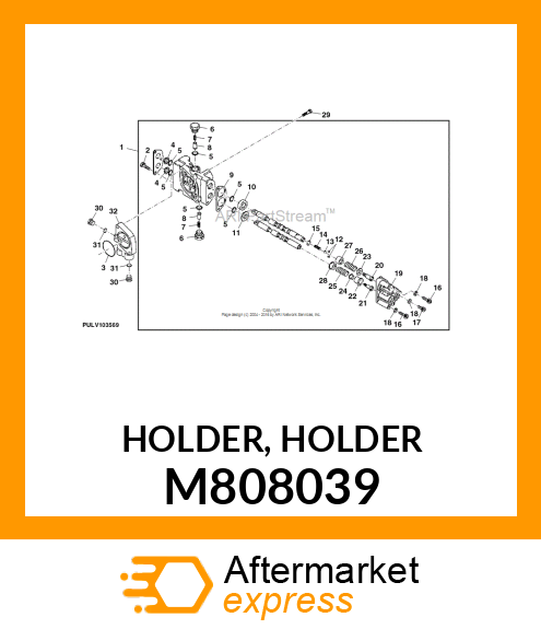 HOLDER, HOLDER M808039