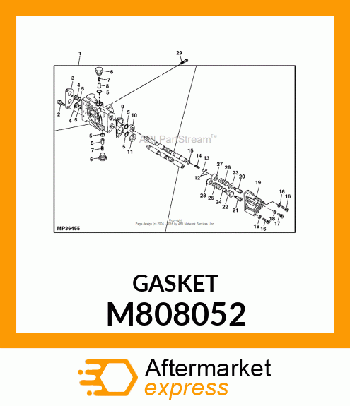 GASKET, GASKET M808052