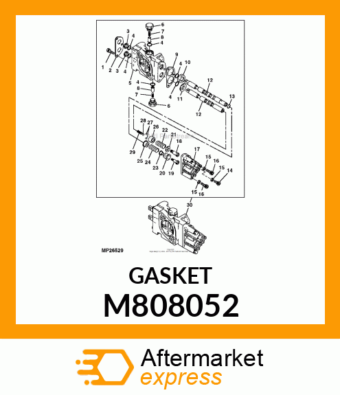 GASKET, GASKET M808052