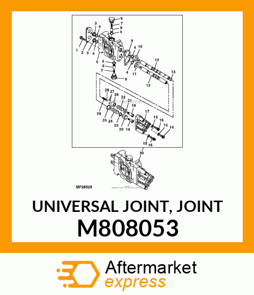 UNIVERSAL JOINT, JOINT M808053