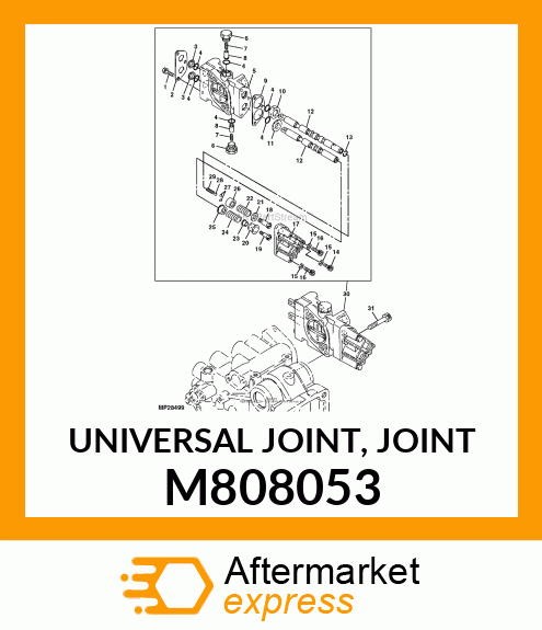 UNIVERSAL JOINT, JOINT M808053