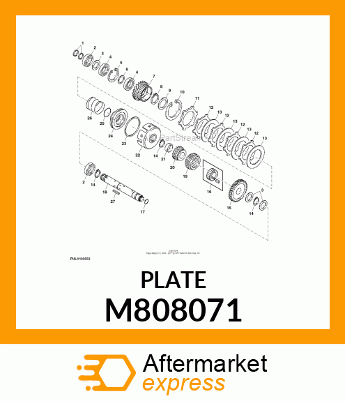 PLATE, PLATE 1.2 M808071