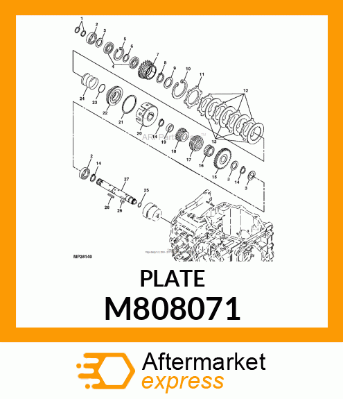 PLATE, PLATE 1.2 M808071